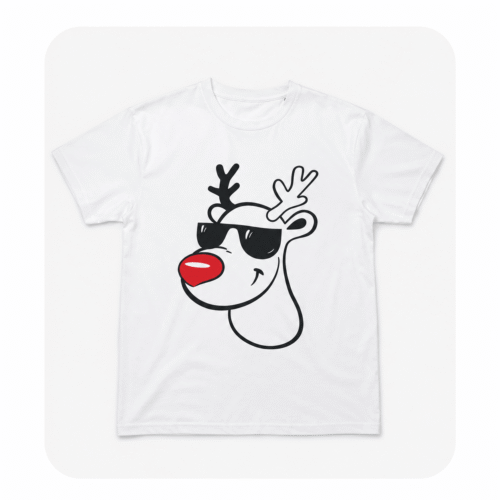 Camiseta Navideña Rodolfo