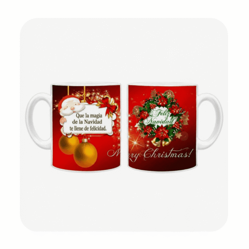 Jarro Navideño Merry Cristhmas